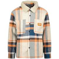 Vingino Lee Overshirt Kids Beige/Blauw - Maat 128 - Kleur: Beige | Soccerfanshop - thumbnail