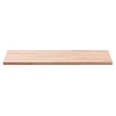 Wastafelblad 60x40x1,5 cm massief beukenhout - thumbnail
