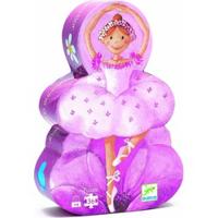 Puzzel De ballerina met bloem 36 stuks DJECO multi-gekleurd - thumbnail