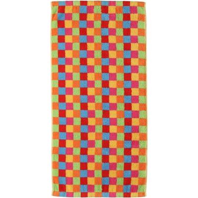 Cawö Cawo Lifestyle Karo Handdoek 7017 Multi-25 50x100