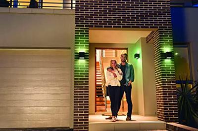 LEDVANCE SMART+ BRICK MULTICOLOR 4058075564367 LED-buitenlamp (wand) LED 14 W Donkergrijs