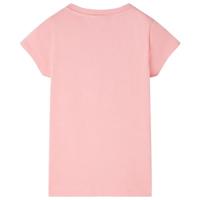 Kindershirt 104 roze - thumbnail