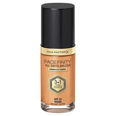 Max Factor Facefinity All Day Flawless 3 In 1 Foundation 30 ml N84 Soft Toffee Dames
