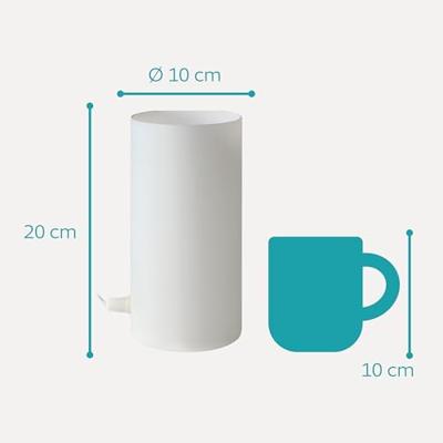 Eglo TafellampGeo 20cm wit - 81827