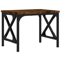 VidaXL Printerstandaard 40x30x31 cm bewerkt hout gerookt eikenkleurig - thumbnail