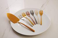 Sambonet Kuchenbesteck Set 7tlg. Linear Taartvork Roestvrijstaal 7 stuk(s) - thumbnail