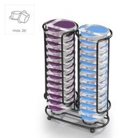 Xavax Koffiecuphouder Voor Tassimo Houder Voor 26 Cups Zwart Mat - thumbnail