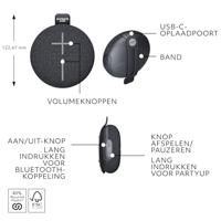 Dankzij de draagbare Bluetooth®-luidsprekers Ultimate Ears 984-002017 Zwart - thumbnail