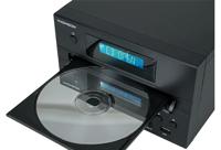Thomson Micro Bluetooth Radio CD MP3 (hout en zwart) - thumbnail
