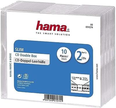 Hama CD Slim Bubbel Box 10 Pak