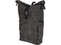 Norlander Rolltop Fietsrugzak 24L - Waterafstotend Nubuck - Grijs - thumbnail