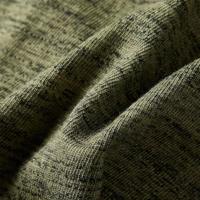 Kindershirt met lange mouwen berenprint 128 gemleerd kakikleurig - thumbnail