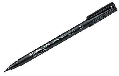 Viltstift staedtler ohp lumo sf 313 perm zwart Viltstift staedtler ohp lumo sf 313 perm zwart