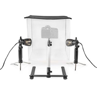 Nedis SKT010WT Led Fotostudioset 40 X 40 Cm 6500 K Opvouwbaar Nedis SKT010WT Led Fotostudioset 40 X 40 Cm 6500 K Opvouwbaar