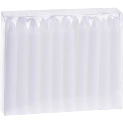 everlands kunstkerstboomkaarsjes 20-delig 10,5cm wit