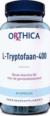 Orthica L-Tryptofaan-400 Capsules Orthica L-Tryptofaan-400 Capsules