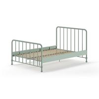 Vipack bed Bronxx - olijfgroen - 140x200 cm - thumbnail