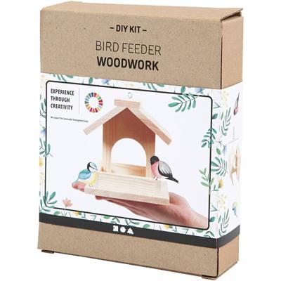Creativ Company Houten vogelvoederhuis - thumbnail