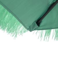 VidaXL Parasol met stalen paal 290x290x238 cm groen - thumbnail
