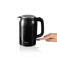 Cloer 4520 Waterkoker 2200W 1.7L RVS/Zwart - thumbnail