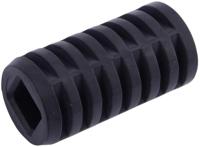 Buzzetti Voetsteunrubber universeel footrest rubber eckig 18 mm - thumbnail