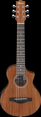 Ibanez EWP12EWB Open Pore Natural elektrisch-akoestische piccolo westerngitaar met gigbag - thumbnail