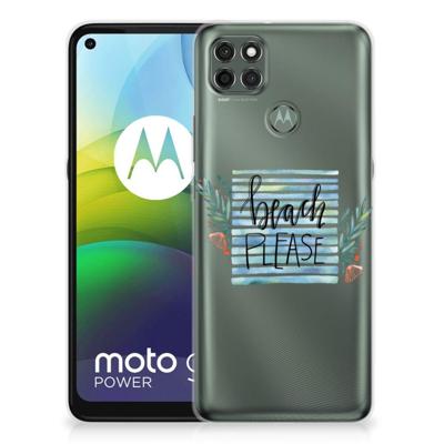 Motorola Moto G9 Power Telefoonhoesje met Naam Boho Beach Motorola Moto G9 Power Telefoonhoesje met Naam Boho Beach