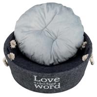 TRIXIE MAND LIAN ROND ANTRACIET 37X37X14 CM - thumbnail