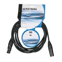 DAP FLX01 gebalanceerde XLR kabel met X-type pluggen 6m - thumbnail