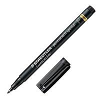 Staedtler Lumocolor permanent special F 319 F-9 Permanent marker Zwart Watervast: Ja - thumbnail