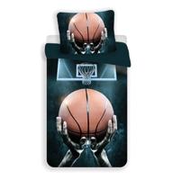 Gamer Dekbedovertrek Basketbal 140 x 200 cm - 70 x 90 cm - thumbnail