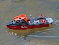 Heng Long Snig Rescue brushless boot 320mm RTR - Zwart - thumbnail