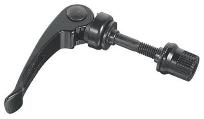 Ergotec Zadelpen snelspanhendel m6-m8 x 35 mm aluminium - zwart