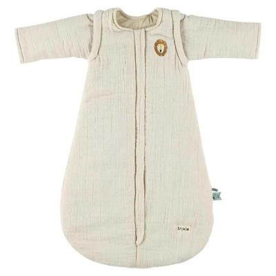 Trixie Baby slaapzak tussenseizoen afneembare mouwen Bliss Beige - Mr. Lion