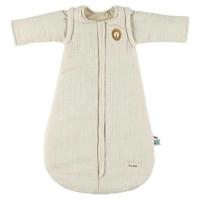 Trixie Baby slaapzak tussenseizoen afneembare mouwen Bliss Beige - Mr. Lion - thumbnail