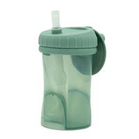 Difrax Cup with Straw Non Spill Sage - thumbnail