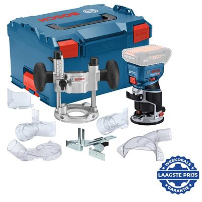 Bosch Professional GKF 18V-8 Accu Boven- en Kantenfrees 18V Basic Body in L-Boxx - 06016C2003