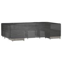 Tuinmeubelhoes met 12 oogjes rechthoekig 315x180x75 cm - thumbnail