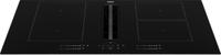 Beko HIXI84700UF Inductie kookplaat met afzuiging Zwart - thumbnail