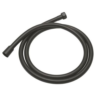 Doucheslang Qisani Flow anti-twist 150 cm Geborsteld Mat Zwart