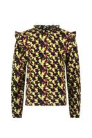 B.Nosy Meisjes top - Billie - Electric AOP - thumbnail