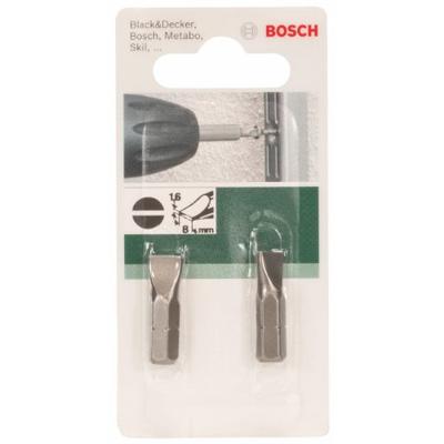 Bosch Accessoires Bit Standard voor gleufkopschroeven | 1,6X8,0 25mm - 2609255912