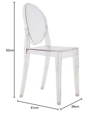 Kartell Victoria Ghost eetkamerstoel