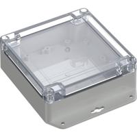 TRU COMPONENTS 6U07121205639 TC-13865308 Industriële behuizing 151.4 x 121.4 x 45 Polycarbonaat Lichtgrijs, Transparant 1 stuk(s) - thumbnail
