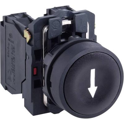 Schneider Electric XB5AA3351 XB5AA3351 Druktoets 600 V 6 A Moment (l x b x h) 52 x 30 x 42 mm IP66, IP67, IP69, IP69K 1 stuk(s)