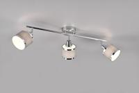 Trio Design opbouwspotArosa nikkel 3-lichts - 812100306 - thumbnail