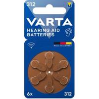 VARTA accu coin cell v312 1.4v blister pack of 6 - thumbnail