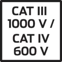 VOLTCRAFT MSK-115 Veiligheids-krokodilklemmenset Bus 4 mm CAT III 1000 V, CAT IV 600 V Zwart, Rood - thumbnail