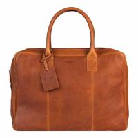 Burkely Antique Avery Worker 15.6" laptop bag-Cognac - thumbnail