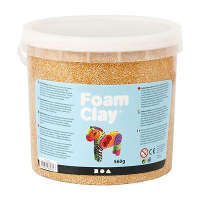 Foam Clay Foam Clay metallic goud 560 gram